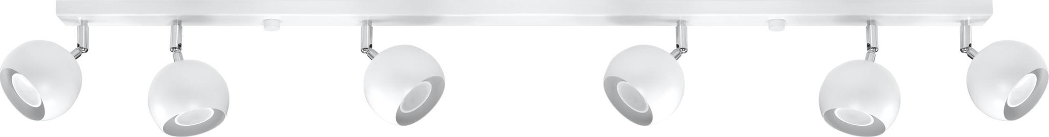 Plafon OCULARE 6L biały – grafika-1.