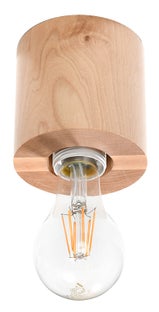 Plafon SALGADO naturalne drewno – grafika-1.