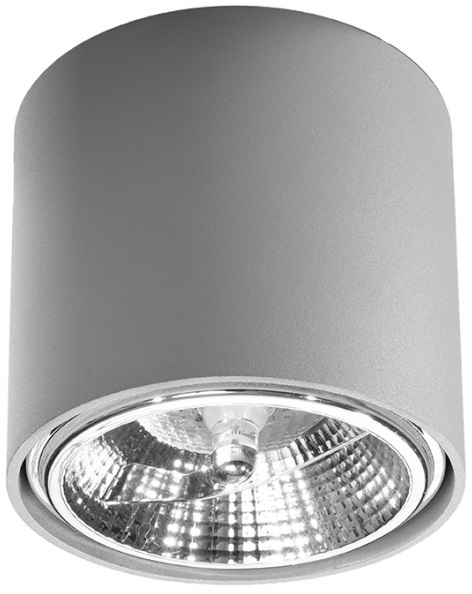 Plafon TIUBE szary – grafika-1.