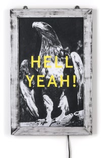 Plakat Frame It - Hell Yeah! 22x35 cm – obraz-1