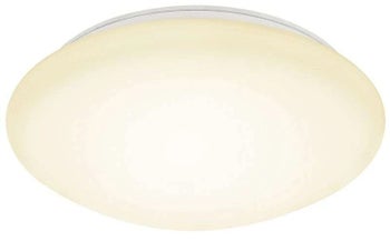 Platfon z czujnikiem zbliżeniowym LED tworzywo sztuczne biały Ø29 cm – obraz-1