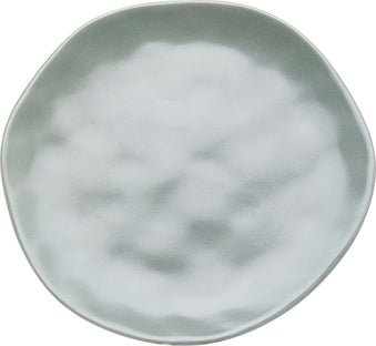 Plato de postre ecológico Ø20 cm verde salvia – Imagen-1.