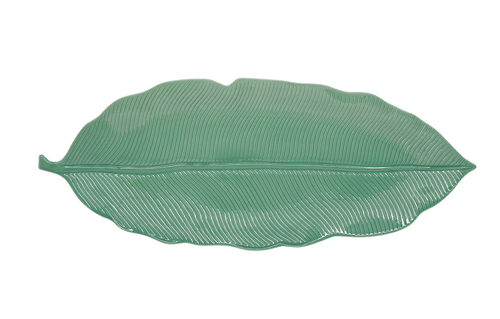 Плато за сервиране LEAVES LIGHT GREEN – изображение-1