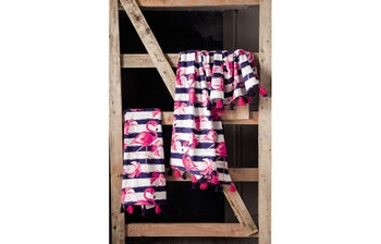 Плажна кърпа Flamingo 90х180 – изображение-1