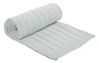 Плетено памучно одеяло Mint – изображение-1
