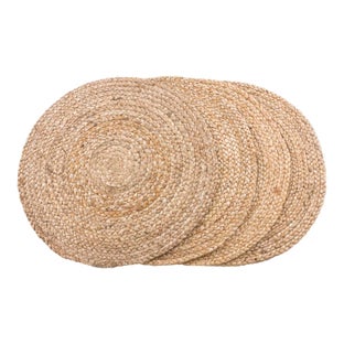 Podkładka Bombay, zestaw 4 szt naturalna ø38 cm – grafika-1.