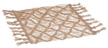 Podkładka na stół Boho 40x40cm brązowa – obraz-1