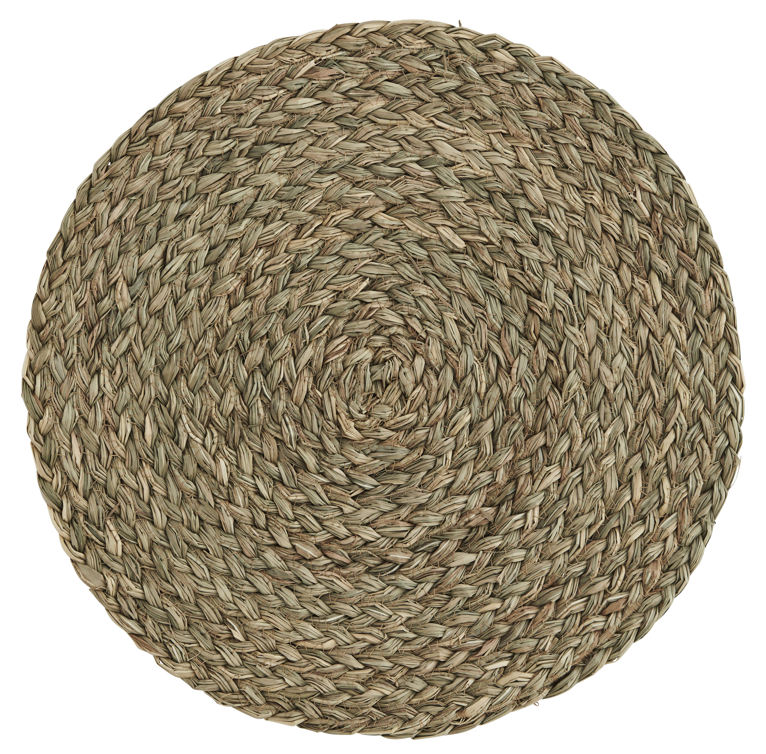 Podkładka na stół Straw ∅38 cm naturalna – obraz-1