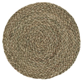 Podkładka na stół Straw ∅38 cm naturalna – obraz-1