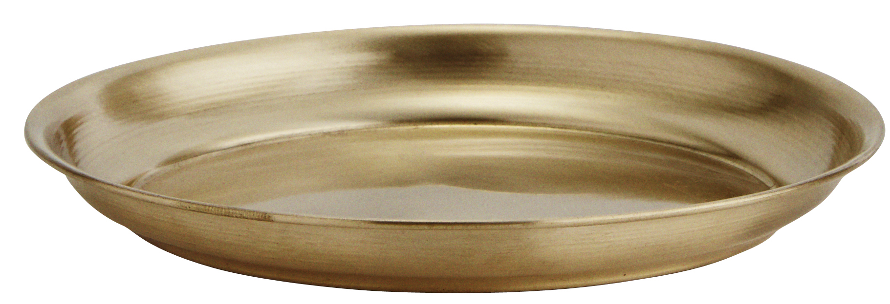 Podkładka pod kubek Konay Ø13 cm mosiężna – obraz-1