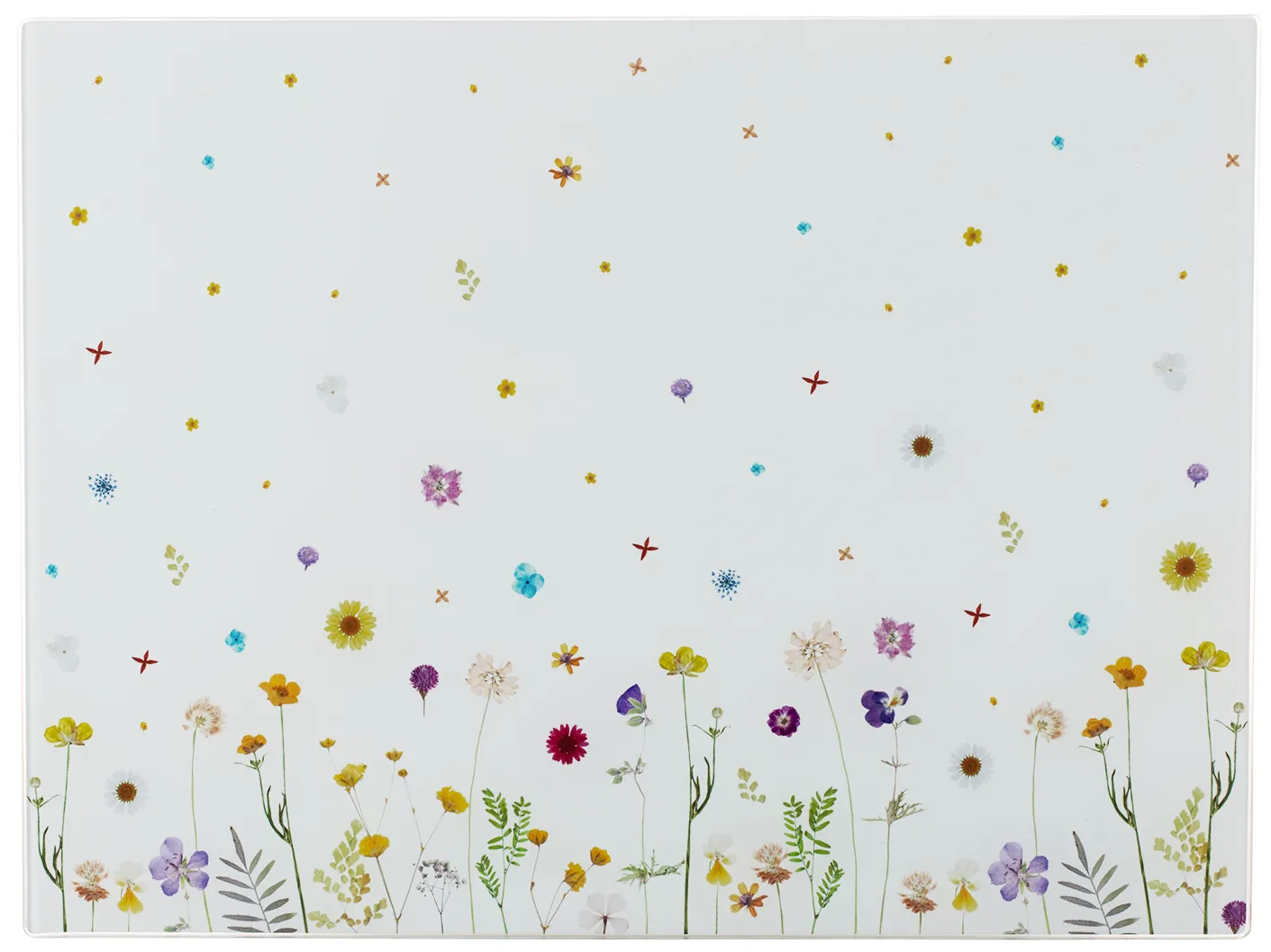 Podkładka szklana 30x40 cm motyw kwiatowy – obraz-1