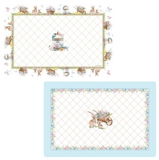 Подложка за хранене двулицева SPRING BLOOM – изображение-1