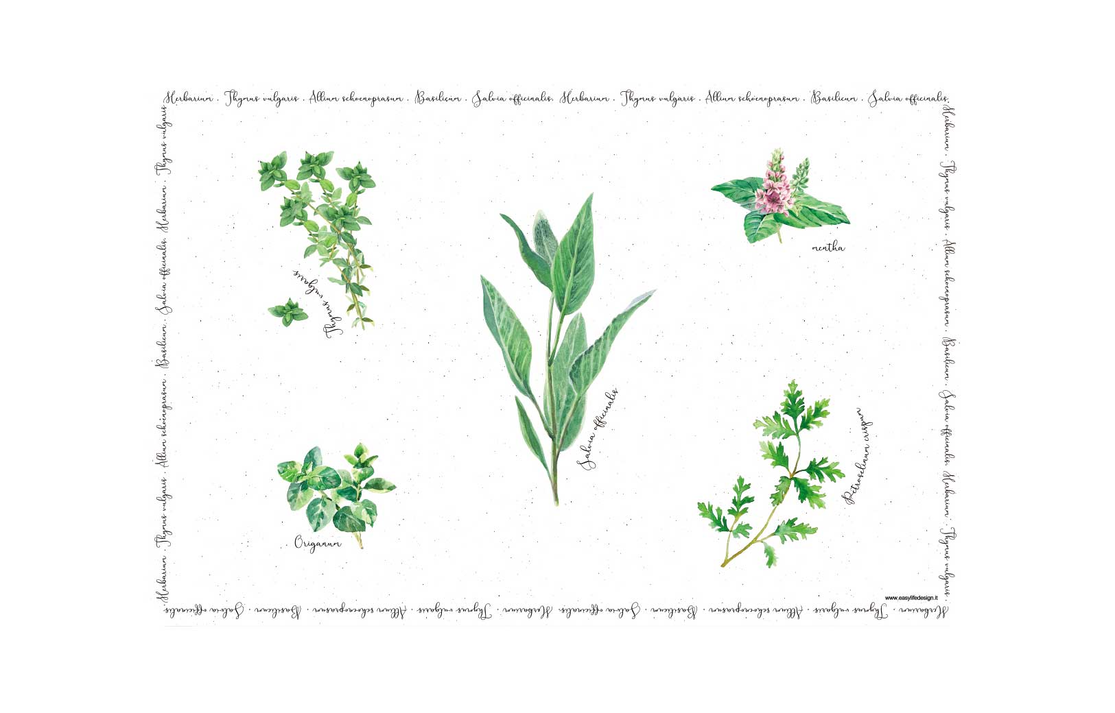 Подложка за хранене HERBARIUM – изображение-1