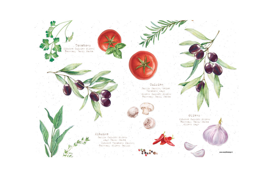 Подложка за хранене HOME & KITCHEN – изображение-1