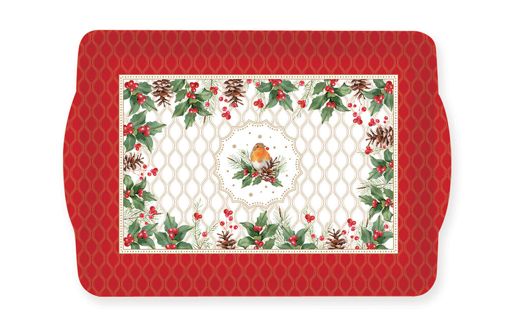 Поднос с дръжки CHRISTMAS BERRIES – изображение-1