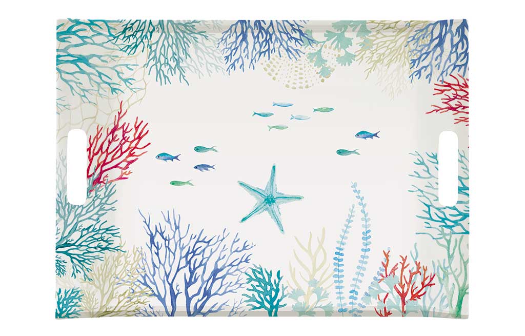 Поднос с дръжки UNDER THE SEA  38х27 см – изображение-1