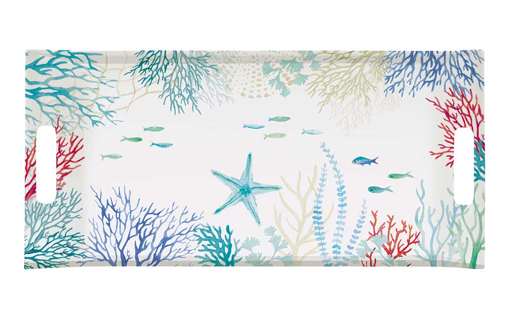 Поднос с дръжки UNDER THE SEA  41х19 см – изображение-1