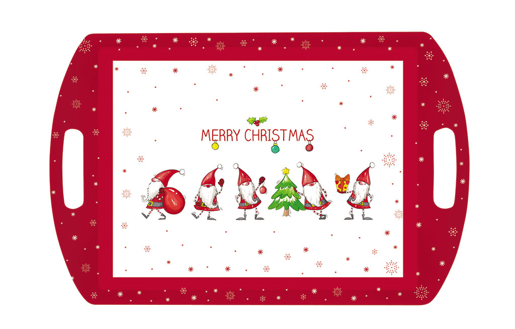 Поднос с дръжки XMAS GNOMES – изображение-1