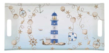 Поднос за сервиране с дръжки BLUE LIGHTHOUSE – изображение-1
