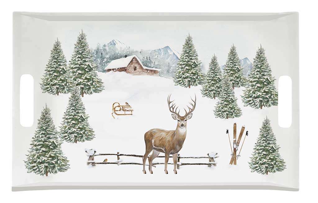 Поднос за сервиране WHITE FOREST – изображение-1