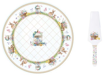 Поднос за сладкиши с шпатула SPRING BLOOM – изображение-1