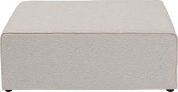 Podnóżek tapicerowany kremowy moduł 100x50 cm – obraz-1