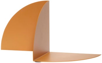 Podpórka na książki Nisel 30x15 cm brązowa – obraz-1