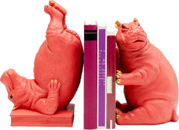 Sujetalibros Hippo rosa (2/Set) – Imagen-1.