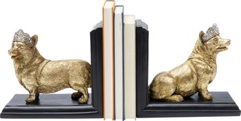 Királyi Corgi Könyvtartó (2Db-Os) – kép-1.