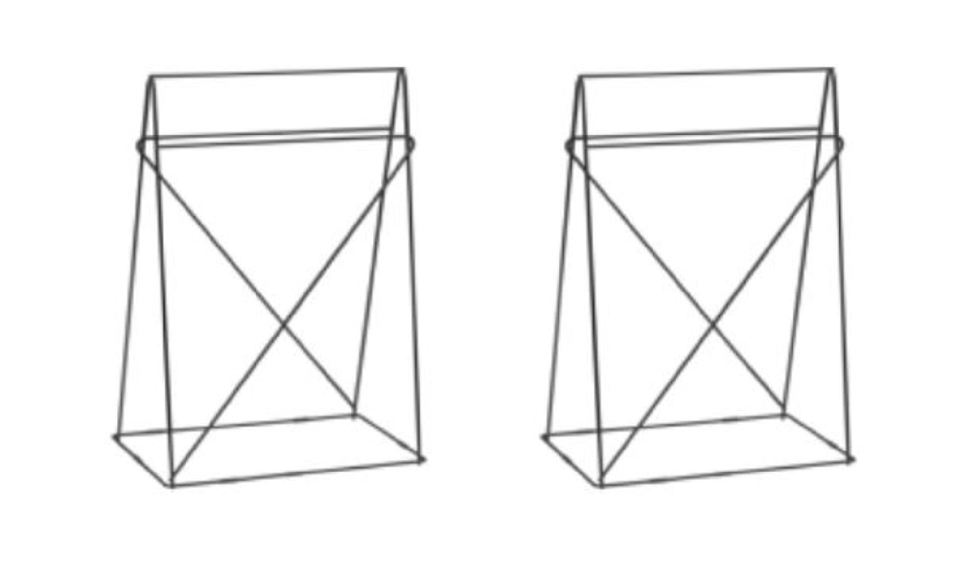 Podstawa biurka Polar 2 el. czarna – grafika-1.