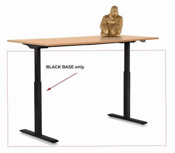 Bordsben Tavola Office Svart Smart – bild-1.
