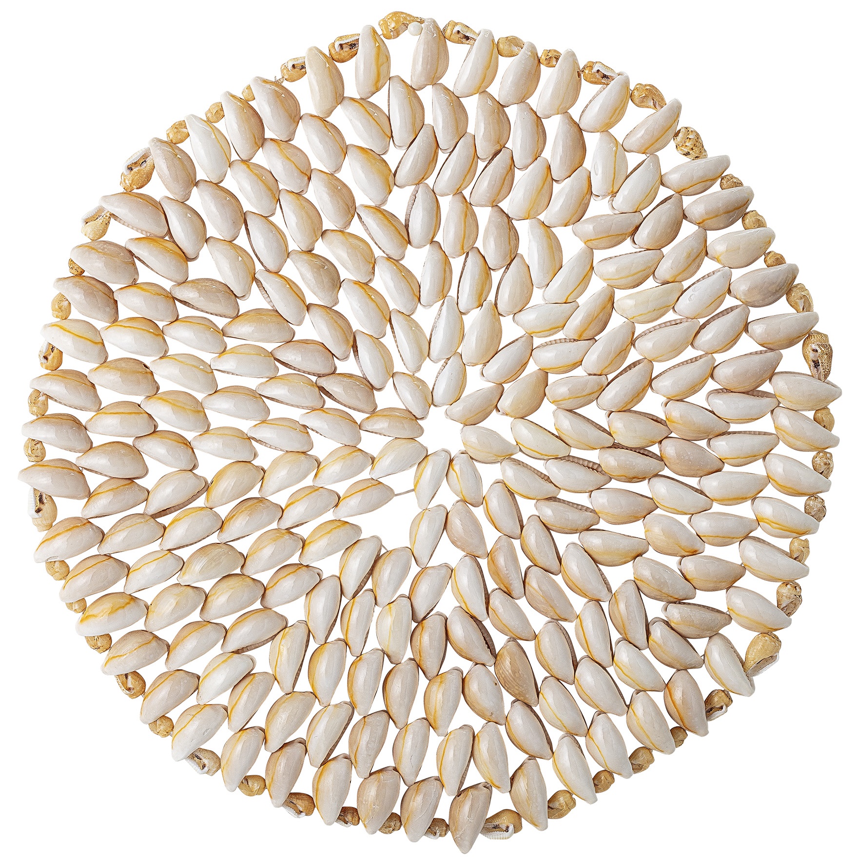 Podstawka dekoracyjna Seashells Ø20 cm naturalna – obraz-1