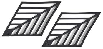 Podstawki pod garnki silikonowe czarne 20x12 cm – obraz-1