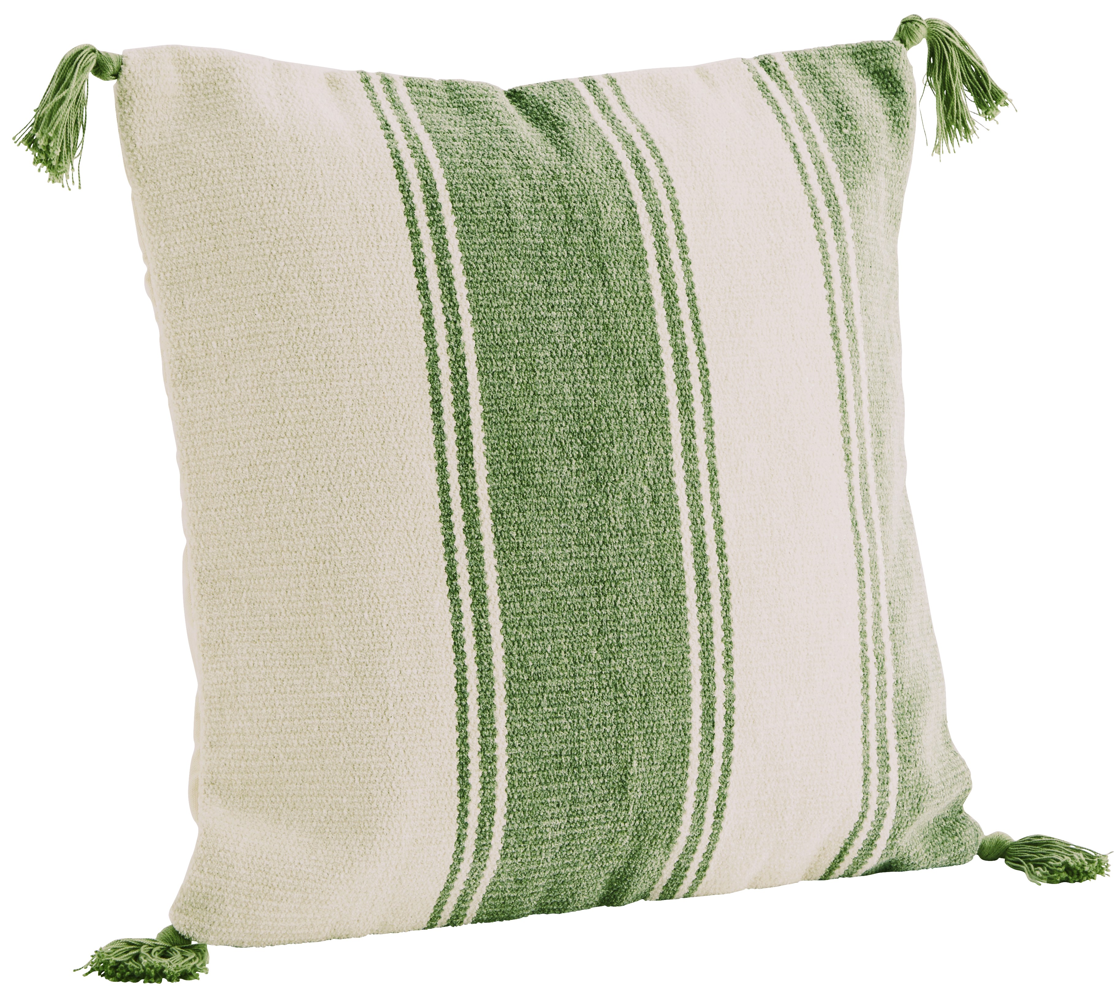 Poszewka dekoracyjna Amber 50x50 cm odcienie zieleni – obraz-1