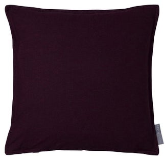 Poduszka dekoracyjna bawełna fioletowa 45x45 cm – obraz-1