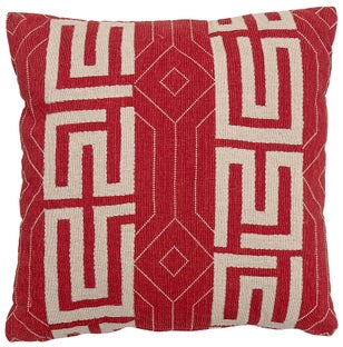 Poduszka dekoracyjna Bazze 50x50 cm czerwona – obraz-1