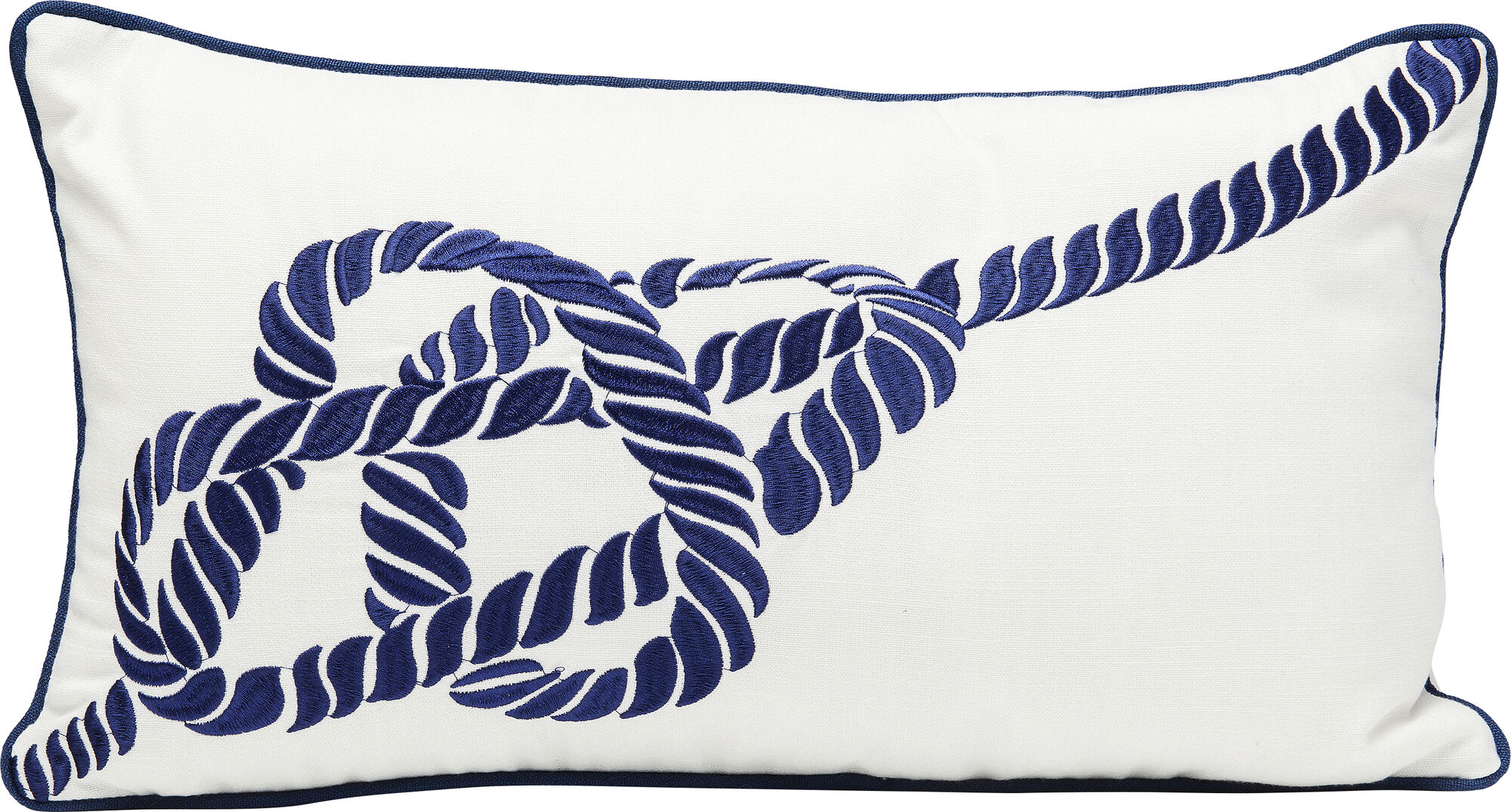 Poduszka dekoracyjna Classy Knot 50x28 cm – obraz-1