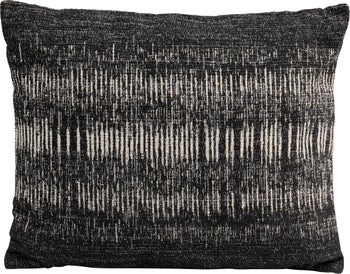 Poduszka dekoracyjna czarna 50x40 cm wzory – grafika-1.