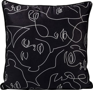 Възглавница Faces 45x45cm – изображение-1.