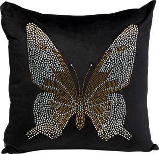 Prydnadskudde Diamond Butterfly, 45x45cm – bild-1.