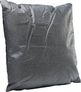 Poduszka dekoracyjna srebrna 41x5 cm – obraz-1