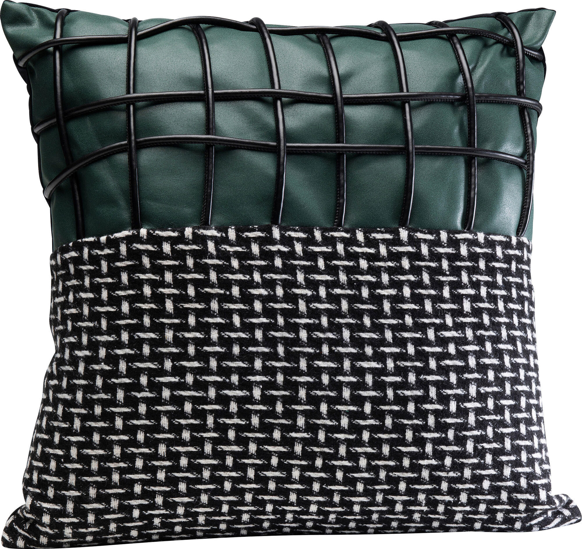 Poduszka dekoracyjna do salonu kwadratowa 45x45 cm – obraz-1