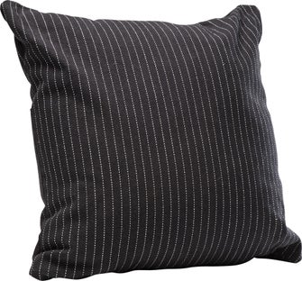 Poduszka dekoracyjna Dots 45x45 cm czarna – obraz-1