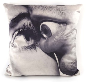 Poduszka dekoracyjna Eye & Mouth 50x50 cm – obraz-1