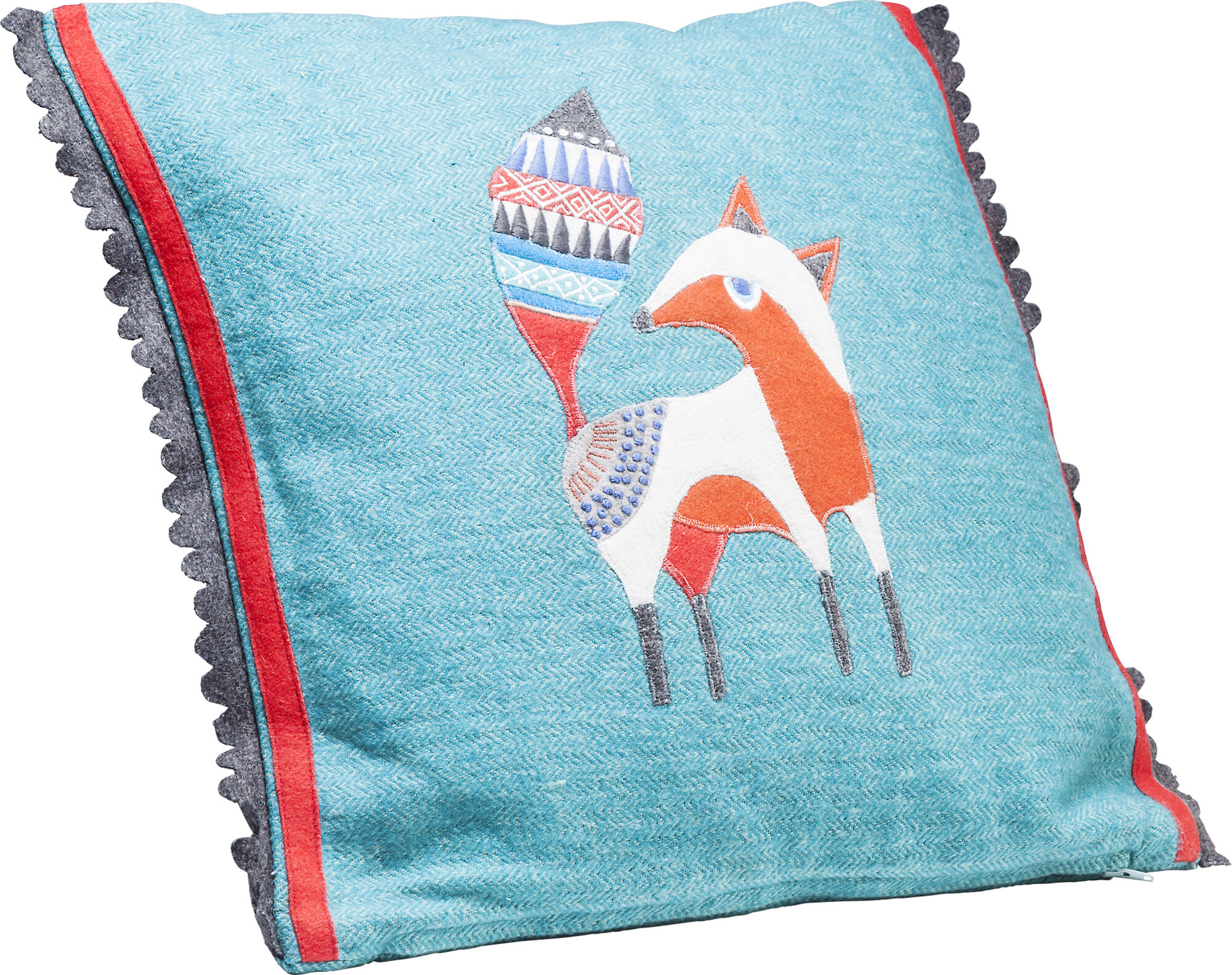 Poduszka dekoracyjna Fairytale Foxy 40x40 cm – obraz-1