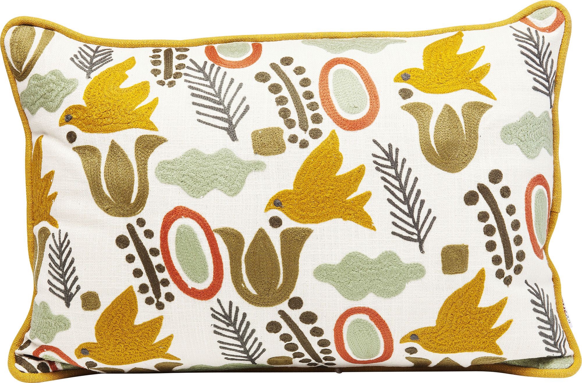 Poduszka dekoracyjna Fall Forest Birds 50x35 cm – obraz-1