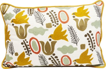 Poduszka dekoracyjna Fall Forest Birds 50x35 cm – obraz-1