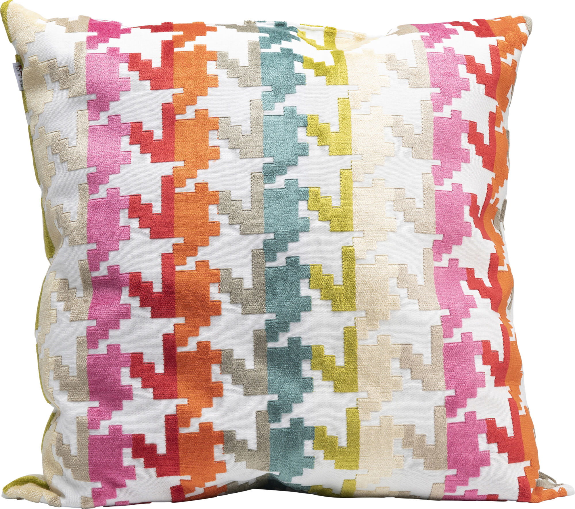 Poduszka dekoracyjna Game 40x40 cm kolorowa – obraz-1