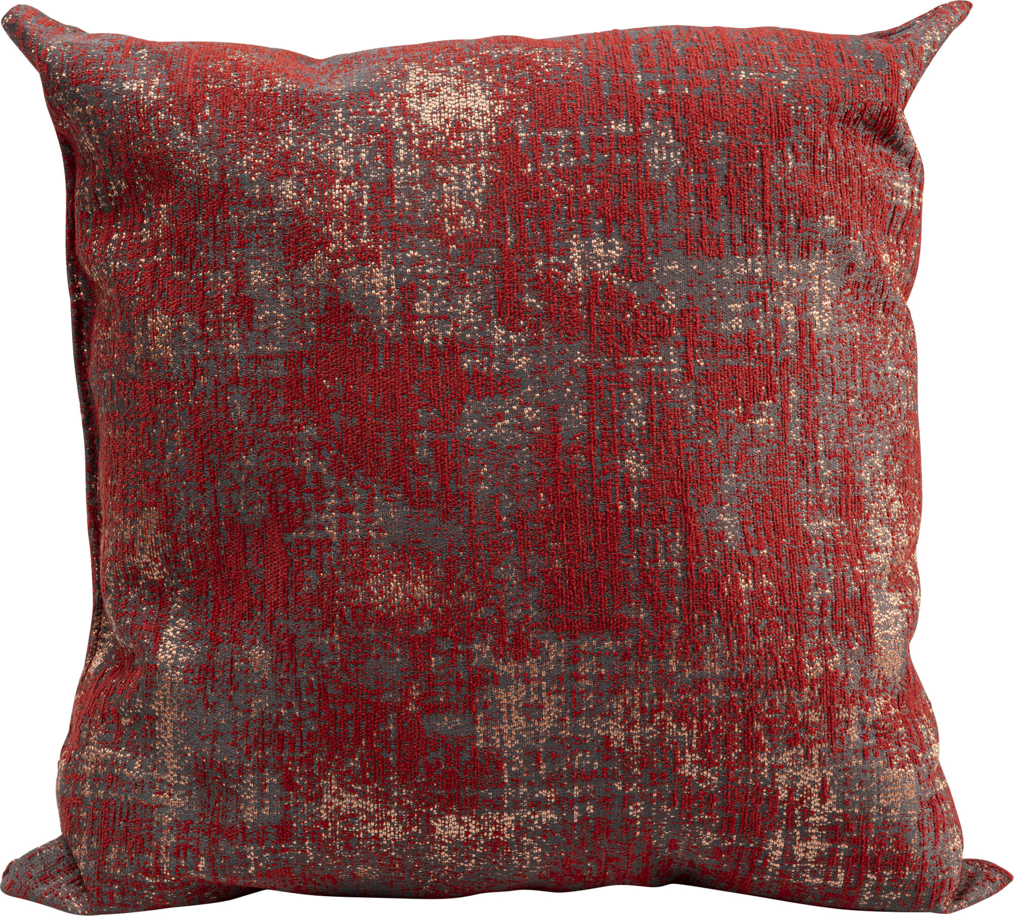 Kudde Glossy Shine - Röd, 40x40cm – bild-1.