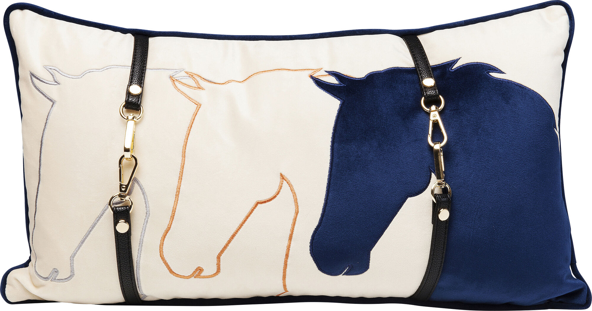 Cojín Horsefaces 28x50cm – Imagen-1.